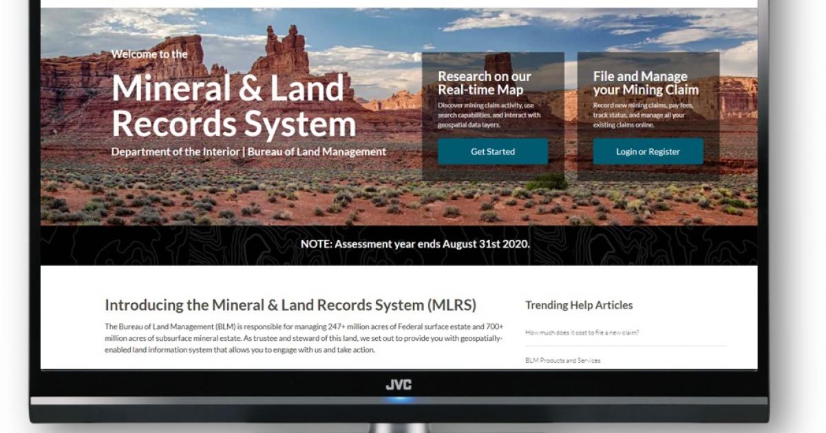 Ten Things To Know About Blms Mineral And Land Records System Bureau Of Land Management 1848